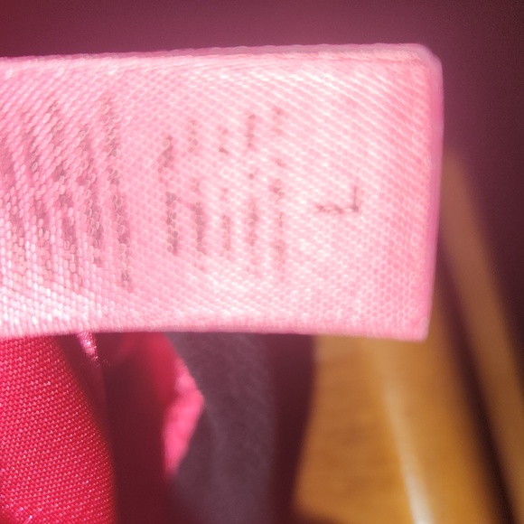 Betsey Johnson Black Velvet Robe with Pink Lining - Picture 3 of 9